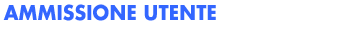 ammissione utente